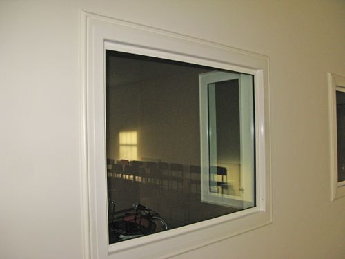 Selectaglaze Series 42 heavy duty fixed light secondary glazing